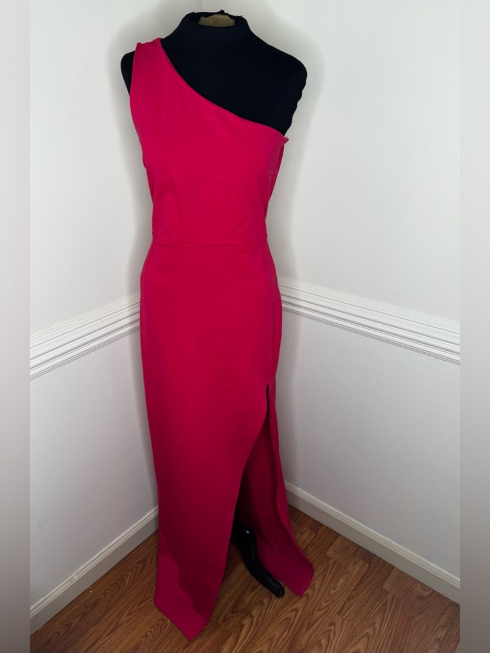 Wedding Season! Lulu's One-Shoulder Fuchsia Gown